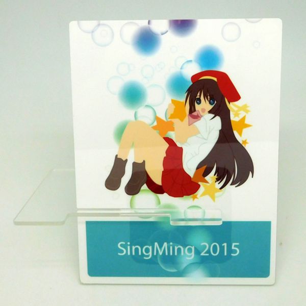 Anime Characters Acrylic Cell Phone Holder Attractive design