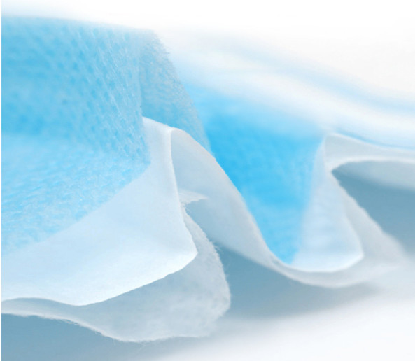 Health Protective 3 Ply Non Woven Face Mask dustproof For Blocking Dust Air