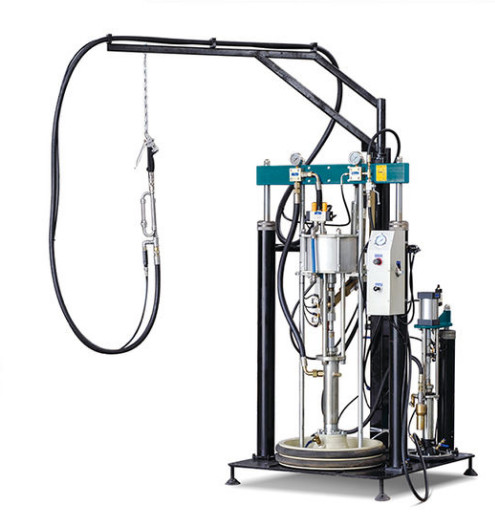 Buy Manual Two Pump Silicone Sealants Spreading Machine Double Insulating Glass at wholesale prices