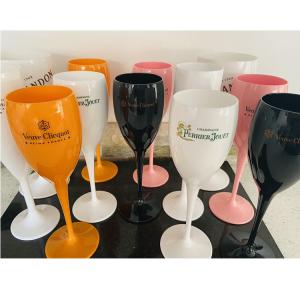 Party 150ml Plastic Champagne Glasses Cocktail Plastic Wine Goblet Customized