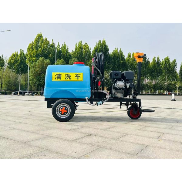 Compact Pressure Cleaning Vehicle and Sewer Jetting Vacuum Truck Powered by Pure Electric Energy