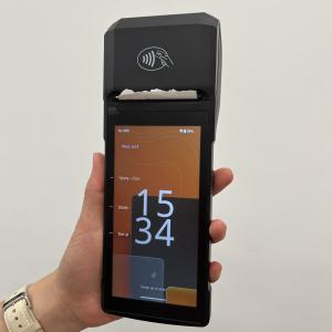 58mm Printer Android Mobile POS Terminal 5MP Camera For Quick Service Restaurant