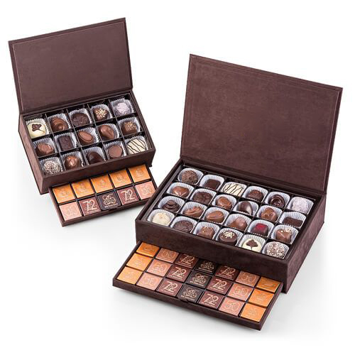 Luxury Cardboard Paper Sweet Box Custom Logo Printing For Chocolate