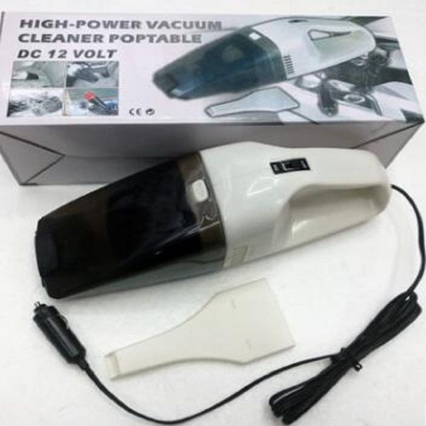 Buy 60w - 90w White Handheld Car Vacuum Cleaner Oem 12v Dc Cigarette Lighter at wholesale prices