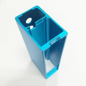 OEM Aluminum 6061 T6 Machined Metal Parts CNC Milling Enclosure With Blue