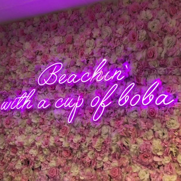 Indoor Acrylic Neon Letter Signs