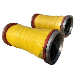 24 Inch Dredging Hose Wear Resistance Braided Mud Dredging Rubber Hose