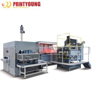 300g/M2 Rigid Box Making Machine 7mm Edge Folding Depth