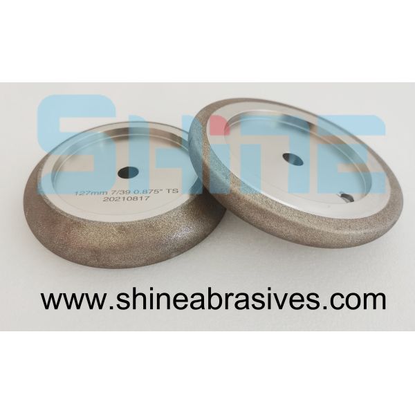 Buy High Quality Coated CBN Diamond Grinding Wheel Electroplated Cbn Grinding Wheel For Band Saw at wholesale prices