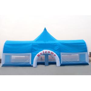 Blue Large Inflatable PVC Event Tent For Commercial Advertising