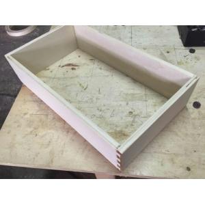 Quality Poplar/Paulownia dovetail drawer components Solid wooden drawer for cabinet, furniture. Solid wood furniture parts for sale