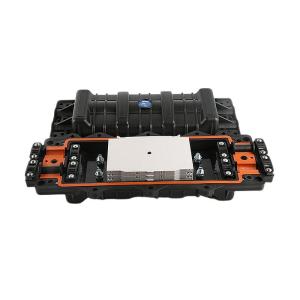 Inline Type 96Core Fiber Optical Splice Closure 4port Joint Enclosure 2in 2out