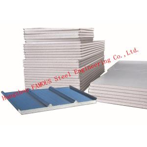 Corrugated Waterproof 50mm EPS Sandwich Wall Panels