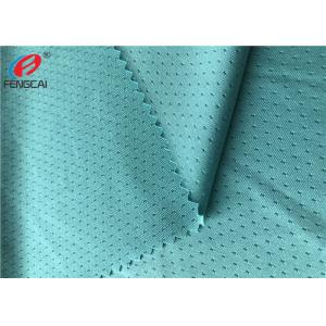 Thin Dry Fit Polyester Lycra Stretch Mesh Fabric Breathable Jerseys Material