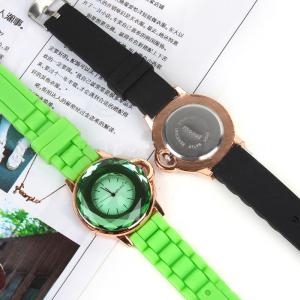 Silicone watch, silicone material, fashion design, japanese movement, 3atm water