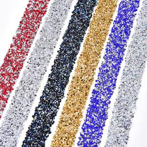 2088 rhinestone bling rhinestone iron on rhinestone letters