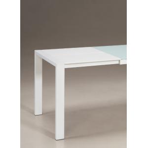 Practical Retractable Dining Table Modern Expandable Dining Table 90cm Width For