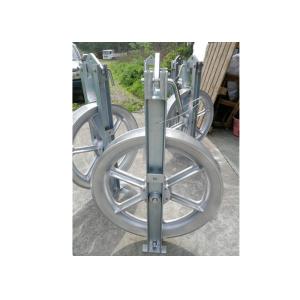 China 822mm Wheels Sheaves Bundled Cable Pulling Pulley Stringing Block on sale