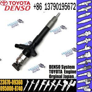 23670-09360 TOYOTA Fuel Injector 2KD Engine For DENSO Injection