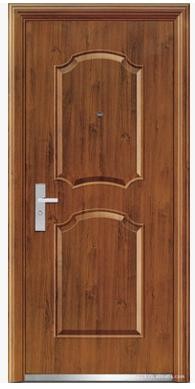 Buy ABNM-GMF02 fireproof steel wood armored door at wholesale prices