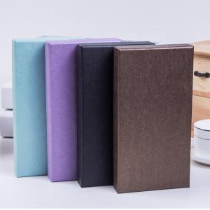 China Generous Kraft Paper Jewelry Boxes With Embossing / Stamping Printing on sale