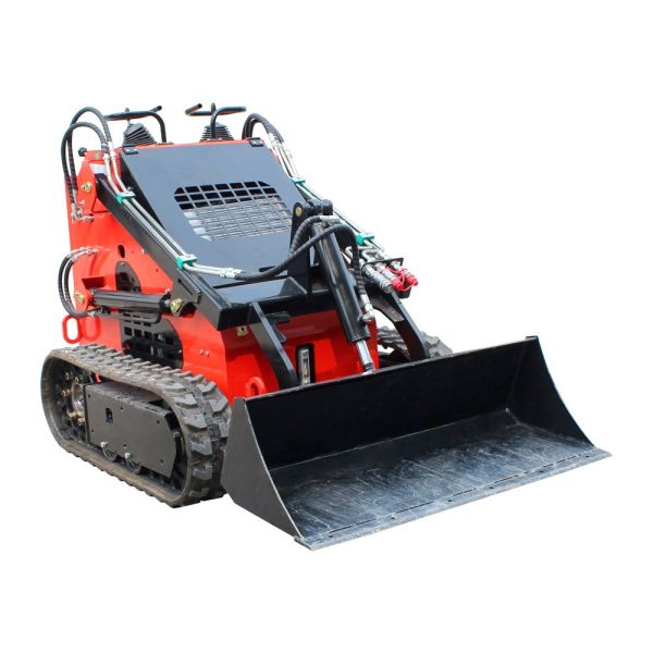 Buy 1950 x 1100 x 1300 mm Mini Skid Steer Loader with High Operating Efficiency at wholesale prices