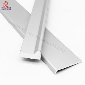 China Customized Aluminium Handle Profile Construction Wardrobe Aluminium Handle Extrusion on sale