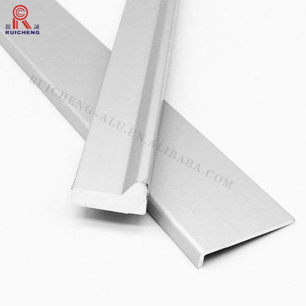 Buy Customized Aluminium Handle Profile Construction Wardrobe Aluminium Handle Extrusion at wholesale prices