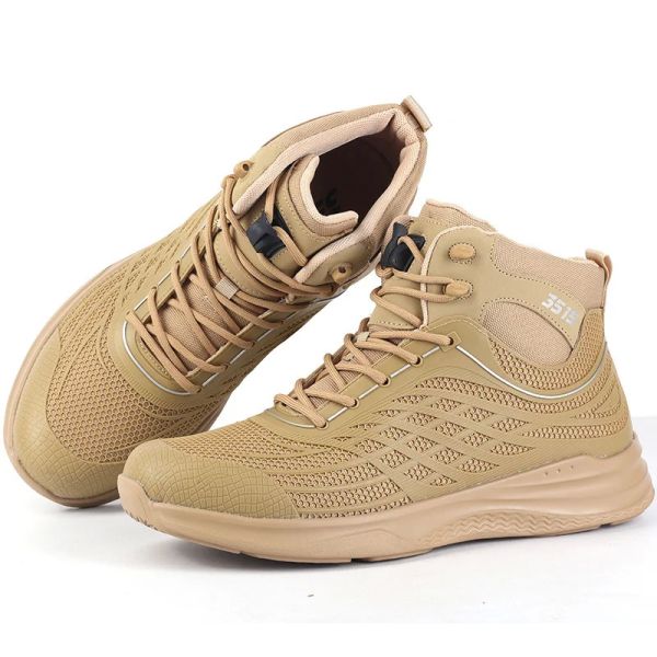 Buy High Quality Spring Autumn Winter Non-slip Breathable Fashion Casual Sports Men's Tactical Boots at wholesale prices