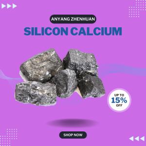 Silver Gray Calcium Silicon Alloy Superior Performance High Durability