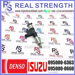 Diesel Common Rail Fuel Injector Assy 095000-6363 095000-6366 for ISUZU 6HK1