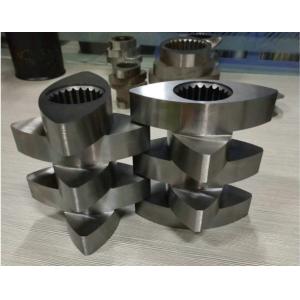 Germany 45 Plastic Extruder Parts Bimetallic Alloy Screw Barrel Screw Element