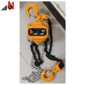 Galvanized Fixed Load 2T 3M 6M 9M Lifting Chain Block