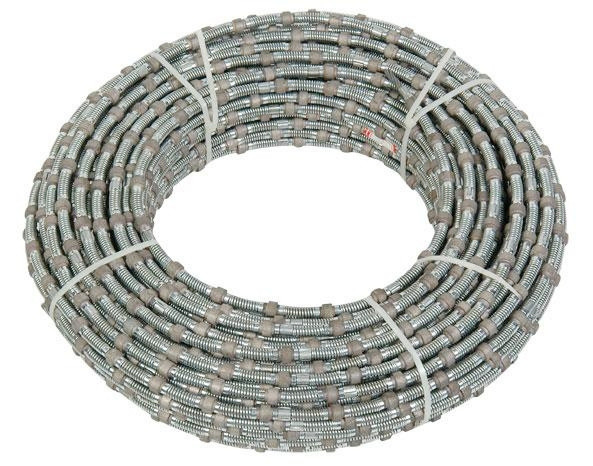 Plastic Connection Diamond Multi-Wire Saw for Granite Block Cutting Diameter D7