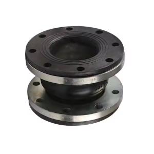 4inch 100mm End Face Flange Flexible Natural Rubber Expansion Joint Fully Sealed
