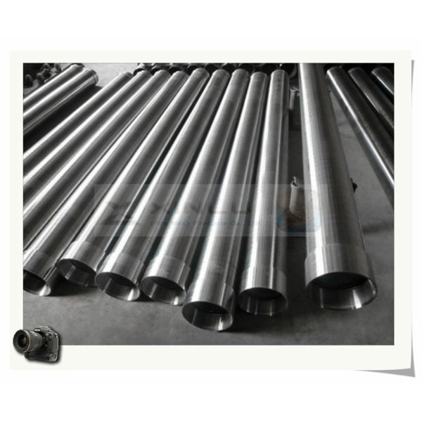 φ33 Aisi 316l Perfect Round Johnson Wire Wrap Screen Tube Strainer Pipe Slot 50micron For Industrial Filtration