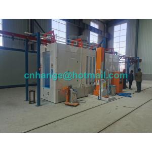 Monocyclone Automatic Powder Coating Production Line For Steel Parts