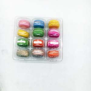 Plastic Clear 12 pack macaron tray