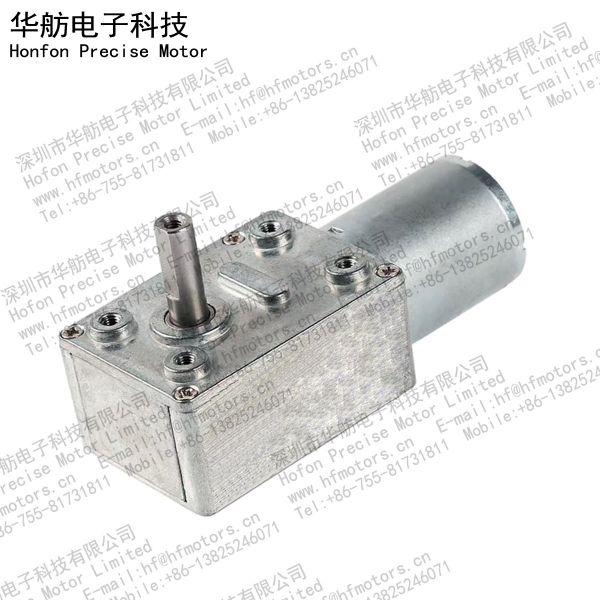 Low Noise GM4632-370CH 24V 32mm 40RPM 75mA Worm Gear Motor