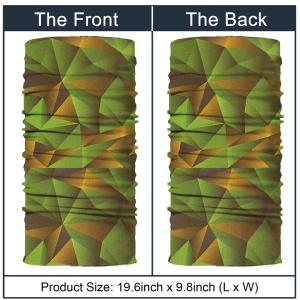 Unisex 3d Trump Adjustable Party Seamless Tube Scarf