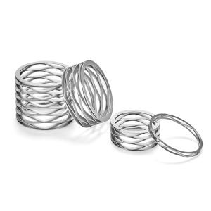 Multy-Turn Wave Spring With Plain Ends Specification Table 17-7ph Carbon /
