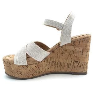 Black White Rhinestone High Heel Sandals , Ladies Dress Shoes Buckle Type