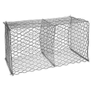 Hot Dipped Easily Assembled 2.2mm Galvanized Gabion Baskets