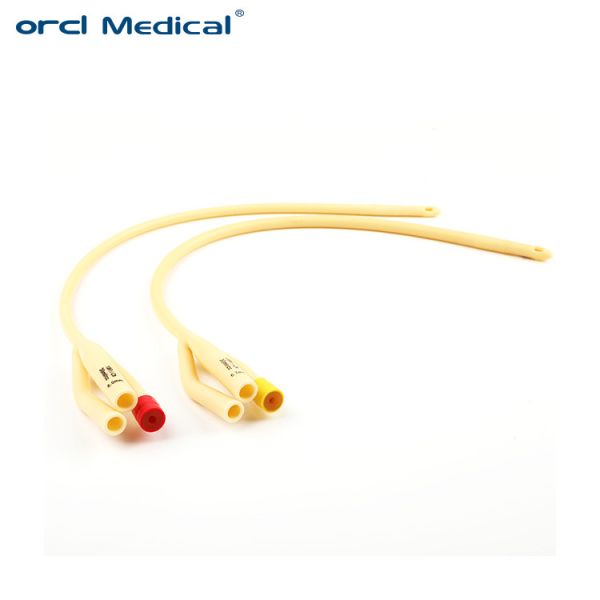 Buy IS0 CE Factory Medical Disposable Two-Way Three-way Latex Foley Urinary Catheter at wholesale prices