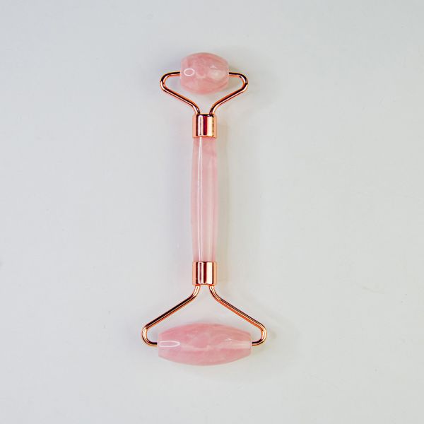 Buy Pink Natural Jade Roller Rose Quartz Roller at wholesale prices