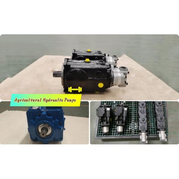 42mpa tandem piston pump Hydraulic Oil Medium Agricultural Hydraulics Pumps With Cast Iron Material