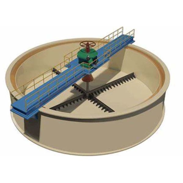 Natural Settling Water Treatment Thickener Equipment High Efficient Work