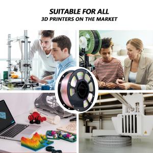 Iboss High Strength PLA+ Filament Glitter Rainow 3D Printing Filament ROHS