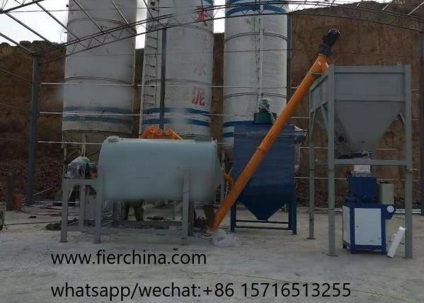 Buy Tunisia Hot Selling Dry Mortar Mixer Machines For Tile Adhesive Mortar 10-12ton/h at wholesale prices