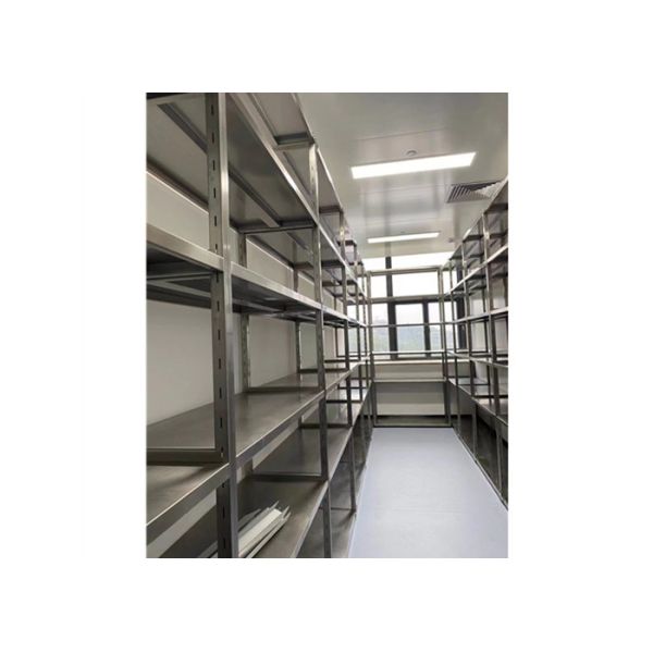 Customized Size 304 Stainless Steel Storage Shelf For Clean Room Factory